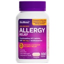 ValuMeds | Compare to Allegra | Fexofenadine HCl 180mg | 24-Hour Allergy Relief, Non-Drowsy Antihistamine Generic Medicine for Allergies, Hay Fever, Itchy Eyes | for Kids & Adults (100 Count)