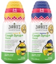 Zarbee's Kids Cough + Mucus 日间和夜时儿童2-6 与暗蜜,Ivy Leaf,Zinc和Merderberry,1 推荐儿科医生,药物和无酒精,混合Berry Flavor, 4FL OZ