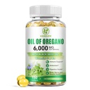 Oil of Oregano with Black Seed Oil, 6000mg Oregano Oil Capsules for Immune Support with High Carvacrol & Thymoquinone, Antioxidant, Non-GMO, Gluten Free, 150 Softgels