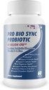 Pro Bio Syncial Probiotic 40亿 CPU - Premium Probiotic Supposition with Immune - 帮助改善 Gut 微生物群 - 多健康效益 - 支持文摘、细胞健康、环形节奏