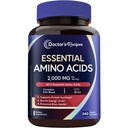 医生的食谱基本氨基酸补充剂,全部9种基本氨基酸,BCAA 2:1:1,240 Veggie Capsules