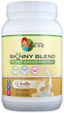 Skinny Jane Skinny Blend 最佳口味植物蛋白质 摇摆 | Vegan Powder | Low Carbs Keto Friendly → Non GMO → No Soy, Gluten,乳制品和蛋类自由 → BCAAs(2英镑,香草)
