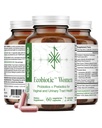 Ecosh 妇女对PH平衡的免疫,尿道Tract & Gut Health – 对有预生素的妇女的阴道免疫,Lactobcillus Acidophilus & Crispatus, Natural Cranberry & Herbs → 60 Vegan Capsules