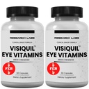 研究实验室 眼维生素强化吸收 AREDS 2 Plus Formula 20mg Lutein, 10mg Zeaxanthin, Bilberry, Eyebright, Zinc, ALA, Quercetin 和其他经证实的抗眼问题的成份