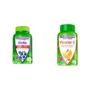 (原始内容存档于2018-10-03). Vitausion Extra Strigiment Biotin Gummy Vitamins & Power C Vitamin C Gummys for Immune Support, Orange Flawared, 282 mg Vitamin C, 美国第一款 Gummy Vitamin Brand, 50日供应, 150 伯爵