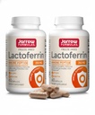 Jarrow Formulas Lactoferrin Supplements 250 mg - Immune-Supporting Glycoprotein for Healthy Immune System Support & Iron Absorption - Freeze Dried, Gluten Free, Non-GMO - 60 Capsules (Pack of 2)