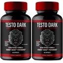 IDEAL PERFORMANCE Testo Dark Capsules, TestoDark Supplement Pills Reviews (2 Pack)