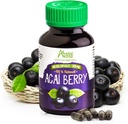 安第斯Acai/Açai Berry Capsules (Euterpe oleracea) – 富含抗氧化剂来源,维生素C和纤维 - 支持免疫系统 - Gluten Free, Non GMO, Vegan & Non-irided - 100 Veg Pills (500毫克)