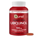Qunol Ubiquinol CoQ10 100mg 软胶,Qunol Mega Ubiquinol 100mg - 高级吸收 - 心脏健康积极形式的Coenzyme Q10 - 2个月供应 - 60个计数
