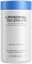 代号:Selennium 200 mcg 补编,6-Month 供货, 免疫支持, 矿物聚合物Selenomethionine, 磷脂, Vegan, Liposomal 交付, 180 capsules