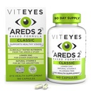 Viteyes AREDS 2 眼维生素,经典美术支持,Allergen Free Capsules,配有天然维生素E,维生素C,锌,铜,Lutein & Zeaxanthin,眼科医生信任,美国制造,180Ct