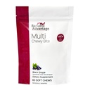 Bariatric Advantage Multi Chewy Bite - Soft Chew Multivitamin for Bariatric Surgery Patients - Chewable Multivitamin with Folic Acid, Vitamin D3 & More - Black Grape Flavor - 60 Count