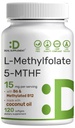 L-Methylfolate L-Methylfolate L-Methylfolate 15 mg Perference, 120 椰油软胶 → 3-in-1 配有活性5-MTHF 甲基维生素B9, B6和甲基化B12 → Active Folate Supplement L-Methylfolate + → Non-GMO, Gluten Free