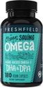 海洋拯救Omega,藻类Omega 3,DHA 补充,6-Month供应,每卡普尔DHA的最高水平(440毫克),w/DPA
