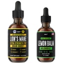 HERBIFY Bundle - Lions Mane Drops & Lemon Balm - Brain and Immune Support