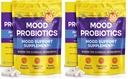 InnovixLabs Mood Probiotic for Women & Men, Clinically Studied Digestive & Mood Support Supplement, Lactobacillus helveticus Rosell-52ND & Bifidobacterium longum Rosell-175, 60 Capsules (Pack of 2)