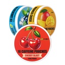 LyvWel 72mg Cafeine Energy Puches – Cherry blast, Blueberry Ice, Mango Crush – 与瓜拉纳合作的清洁能源 Focus & Stamina – 3-Pack(48总邮袋)