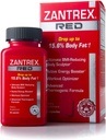 Zantrex Red Fat Burner & Active Energy Booster 补充 QQ支持身体雕塑,增加焦点和解决性能 Q56 Capsules