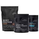 运动研究-Whey蛋白和Creatine Monohydrate 精益肌肉建筑的动态杜奥,性能,强力和锻炼恢复和三强力 Omega 3 包装在EPA & DHA脂肪酸中