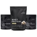 运动研究® 回收矩阵 - Whei 隔热蛋白粉 2.1lb + L-Glutanine 10.58 Oz + Creatine Monohydrate 10.58 Oz