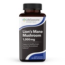 LifeSeasons Essentials Lion's Mane Mushroom - Support Healthy Brain Function & Emotional Balance - Stimulate Nerve & Brain Cell Growth - Mood Enhancer - 1000mg per Serving - 60 Capsules