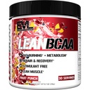 兴奋剂自由 Lean BCAA 粉剂 - Evlution 营养 BCAAs 氨基酸 配有CLA Carnitine 和 2:1:1 支链氨基酸 支持肌肉复苏 脂肪燃烧和代谢 - 果汁