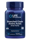 寿命延长链氨基酸(BCAAs),Leucine,异烯辛,谷氨酸,锻炼后促进肌肉恢复,Gluten-Free,非GMO,90卡普尔