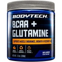 含有维生素C、L Glutamine & More、对男女的基本前置或后置氨基酸的肉质技术 BCAA + Glutamine 粉末,未味,7.3 Oz,30种