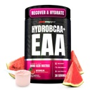 HydroBCAA 基本氨基酸粉、西瓜 -- -- 配有BCAA、EAAs和电解剂进行水分和回收 -- -- 无兴奋剂、无豆和无胶 -- -- 30种