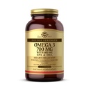 Solgar 双强 Omega-3 700 mg, 120 Softgels - 鱼油补充剂 - 支持心血管,联合和细胞健康 - 包含 EPA & DHA Omega 3 Fatty Acids - Gluten Free - 120 services