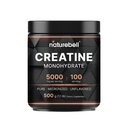 NatureBell Creatine 单水合物粉末 - 500g - 微粉末 - 交付5000mg Creatine per service - 工作前或工作后支持 * - Vegan & Keto 友好 - 不受欢迎