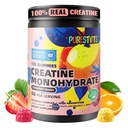 NSF认证的Creatine Gummy 5g - Creatine Monohydrate Gummys – 工作前能量和肌肉生长支持 男与女 | 草莓橙电解 Gummys(135个计数)