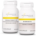 综合疗法包与柏柏林,60 Capsules & Theracurmin HP,60 Capsules - Berberine 用于代谢支持 * - Theracurmin 补充品,即27x 更多生物可用性*