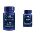 寿命延长 生物-奎西丁 30 Capsules & Taurine 1000mg 90 Capsules Bundle