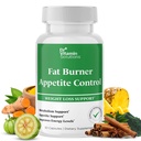 Fat Burner & Appetite Control Wight Loss for Men and Men - 代谢作用促进器w/L-Carnitine, CLA, Chromium - 吞噬性消瘦剂 - 30 Capsules