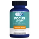 聚焦Lutein for Eyes with Meso-Zeaxanthin, Eye Vitamin Supplement, 60 Count, 60 Day 供应, Digital Screen的每日视觉支持, 亮光, 阳光, Vegan 和无糖, 在美国制造
