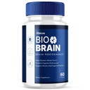 Bio Brain Capsules, BioBrain Performance Memory Supplement for Mental Clarity, Health & Wellness, Advanced Nootropic Mind Power Supplement Pills for Better Focus, Attention & Calm Mood (60 Capsules)