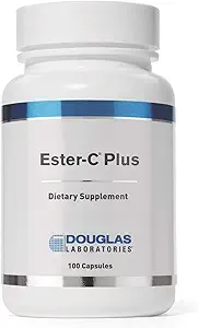 Douglas实验室 - Ester C Plus - 支持全身健康功能的抗氧化剂来源 - 100盖