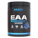 大型EAA + 水分、基本氨基酸粉、EAAs 和 BCAAs、内和工作后恢复粉、肌肉生长、恢复和性能、10g EAAs 和电解质、30种服务(蓝莓)
