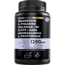 12in-1 睡眠支持 Capsules - Melatonin-Free and Non-Habit 形成睡眠补充剂,配有Magnesium, Ashwagandha, L-Tryptophan, Valerian Root, GABA 和 5-HTP (90 Capsules) 的平衡组合.