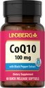 Lindberg CoQ10 100mg Softgels | 60 Count | coenzyme Q10 男女增刊 | 黑胡椒  Extract  Extract  Extract | | | | | | | 非 Gluten Free