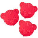 Daniel Tiger Kids Hard Ice Packs (3 PK) - Slim轻量级可重复使用的冷却冷却器 Packs - Long-Lasting Chillers Keep Free Free for Hours - 耐久的漏液-Proof for back to School - BPA 免费,食品安全