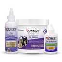 Zymox 酶擦除器、耳清洁器、狗和猫的无水溶液-产品包-脏、蜡、臭耳和Soothe Ear感染