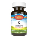 Carlson - K Complete, K1 & K2 as MK-4 & MK-7, 促进骨骼和心血管系统健康, 45 Softgels