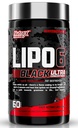 Nutrex Research Lipo-6 Black Ultra 聚焦QQ热能增生脂肪燃烧器补充,增加重量损失,能量和强度聚焦QQCapsule, 60Count