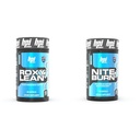 BPI 体育 RoxyLean Extreme Fat Burner & Nite Burn 夜间燃烧 脂肪燃烧和睡眠支持, 60 Count & 30 services