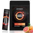 氧化能源液 L-Carnitine 补充剂 1000mg - 每日使用温柔,零卡路里,无糖,无刺激脂肪燃烧和耐力助推器,21个上行个人液态棒