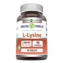 惊人的L-Lysine 1000mg 氨基酸片 补充 | Non-GMO | Gluten Free | |  USA  USA  USA  USA  USA  USA  USA  USA  USA  USA(90 Counter)  USA  USA | | | | | |