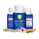 HybridCR 快速豁免补编 锌、Echinacea、Andrographis、Ginseng、Selenium、Gluten-Free & Non-GMO 5-in-1 Immune支助补编 药剂师拟定的1个月供应(30个蔬菜盖)
