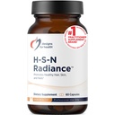 H-S-N Radiance的设计 - 男女毛皮钉维生素 - 促进健康毛发、皮肤弹性和坚固的钉子,配有维生素C、生物锡、喀拉廷和植物学(60 Capsules)